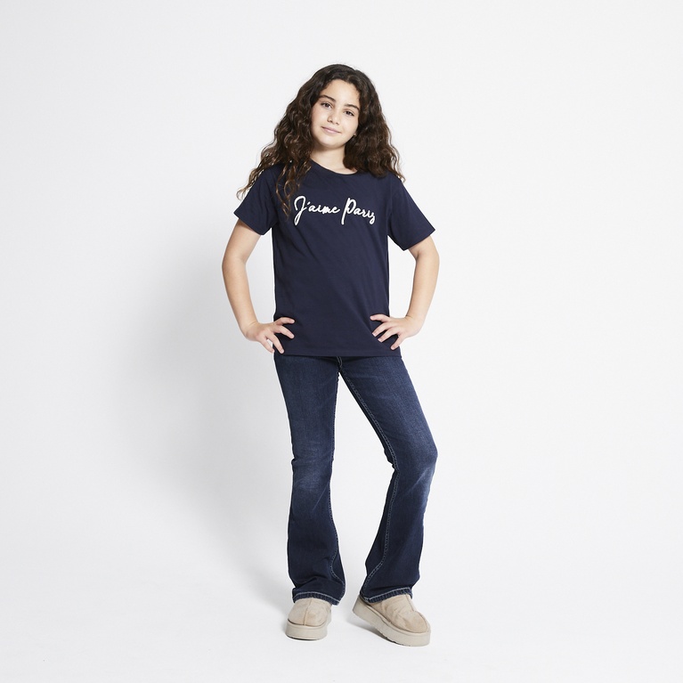 Printed tee "Dusty star" Navy 3